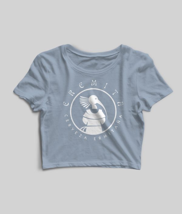 Tshirt Azul Mujer Pajarraco