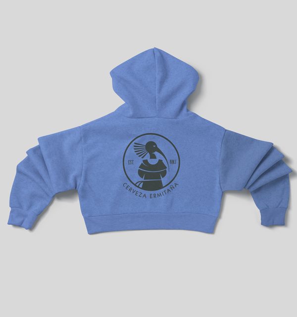 Hoddie Mujer Azul