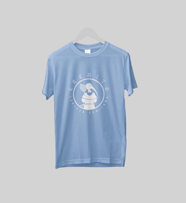 Tshirt Hombre Azul Pajarraco